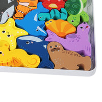 Toddlers Premium Ocean Themed Solid Puzzle