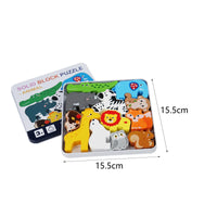 Toddlers Premium Animal Themed Solid Puzzle