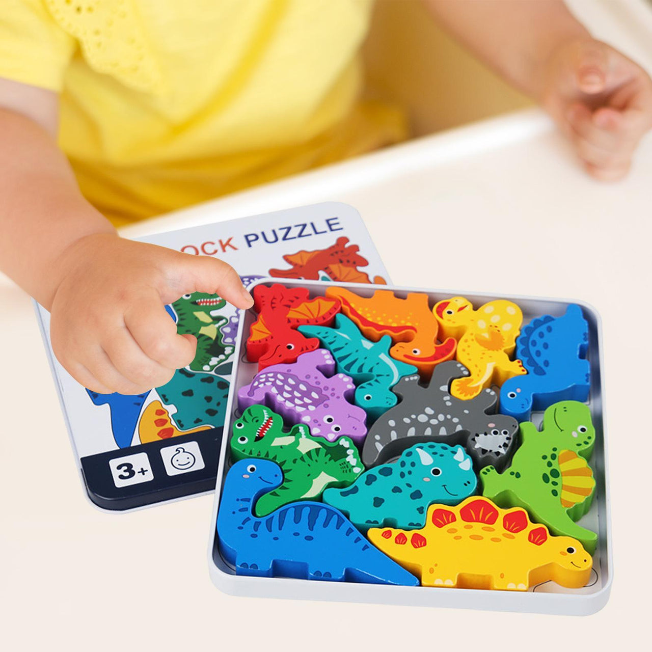 Toddlers Premium Animal Themed Solid Puzzle
