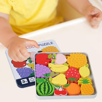 Toddlers Premium Fruit Themed Solid Puzzle