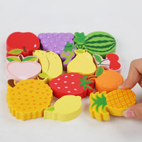 Toddlers Premium Fruit Themed Solid Puzzle