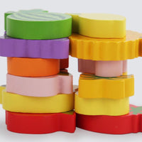 Toddlers Premium Vegetable Themed Solid Puzzle