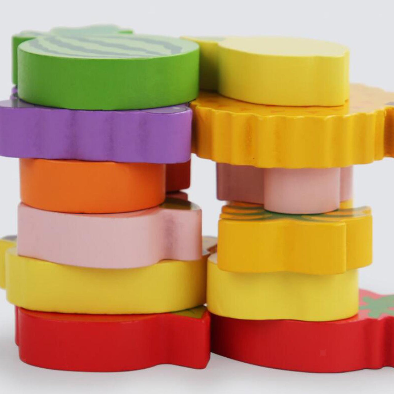 Toddlers Premium Fruit Themed Solid Puzzle