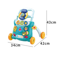 Multi-functional Baby Musical Walking Walker - Green