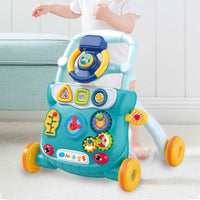 Multi-functional Baby Musical Walking Walker - Green