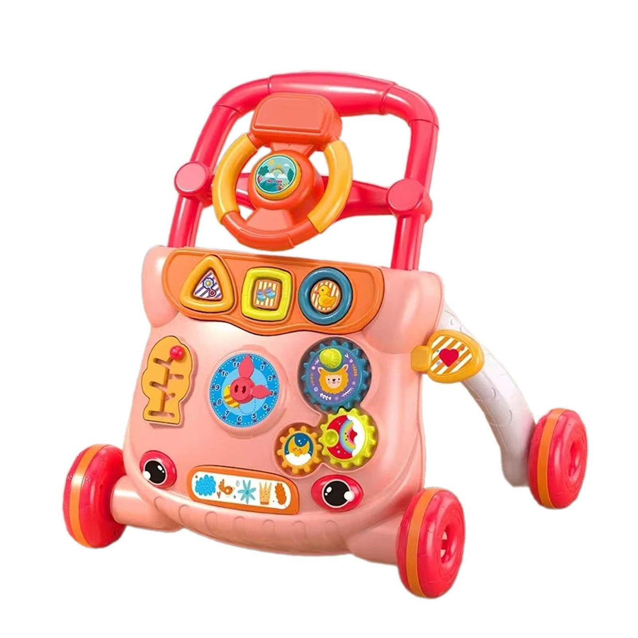 Multi-functional Baby Musical Walking Walker - Pink