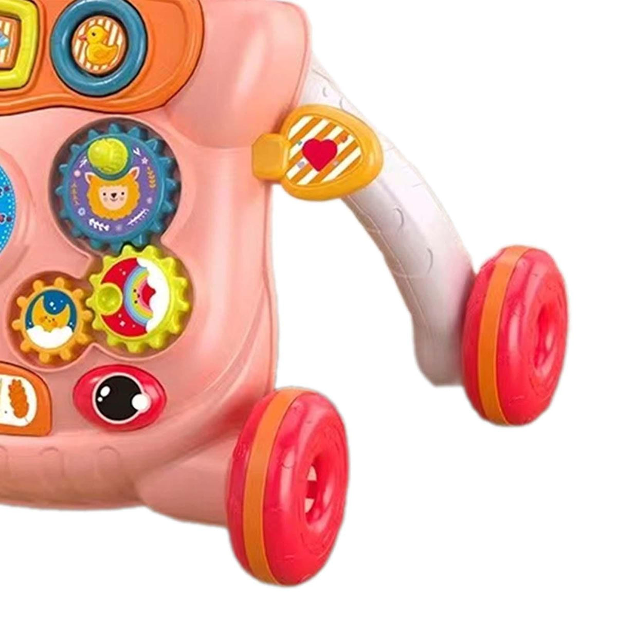 Multi-functional Baby Musical Walking Walker - Pink