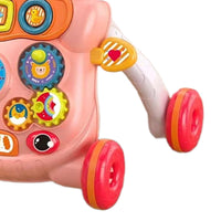 Multi-functional Baby Musical Walking Walker - Pink
