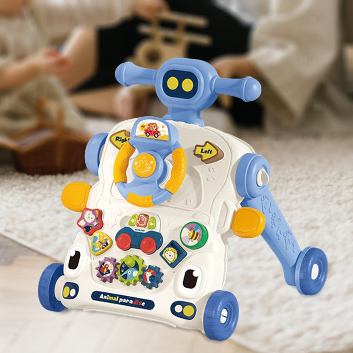 6in1 Multi-functional Baby Ride-on Activity Walker
