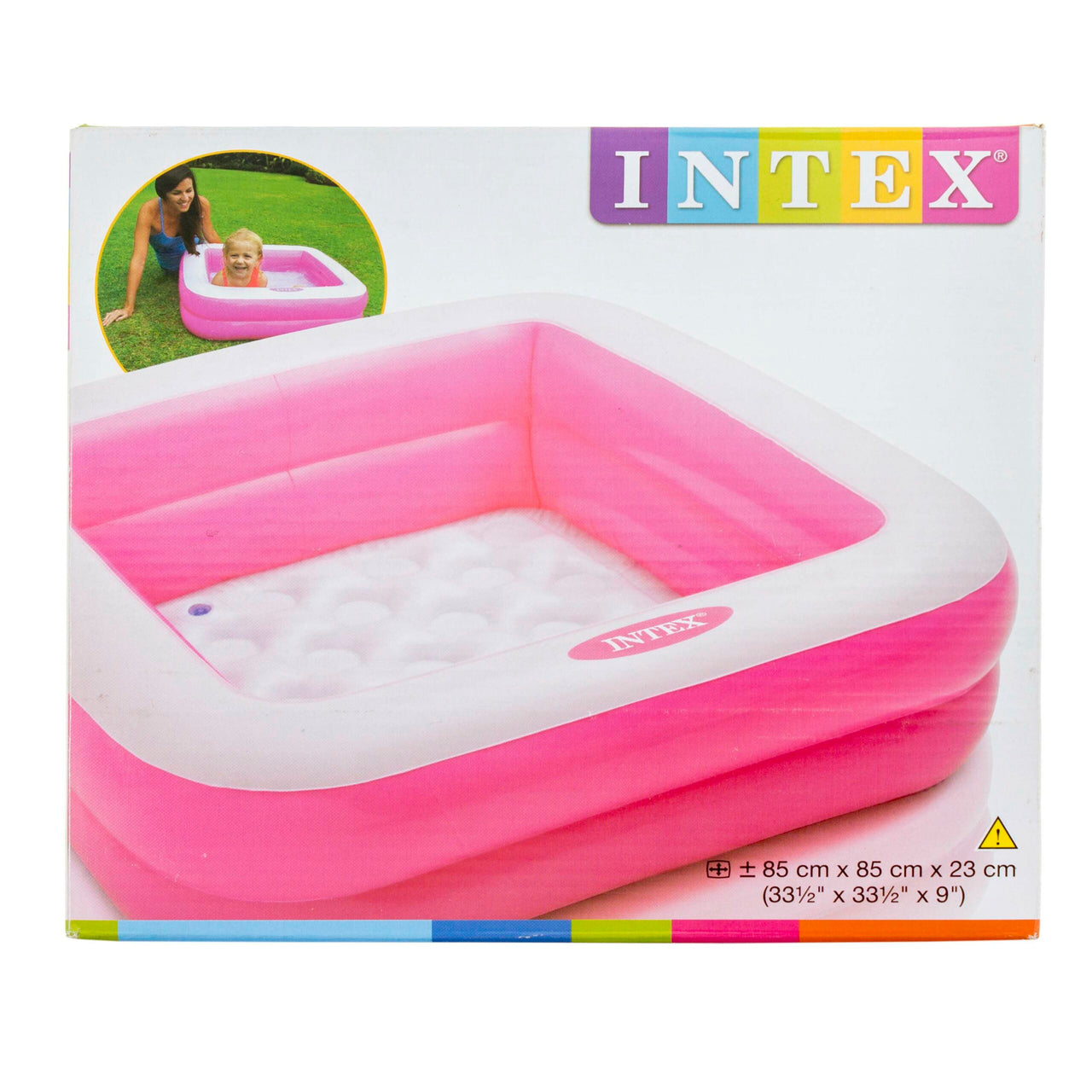 INTEX Play Box Baby Pool (33.5" X 33.5" X 9")