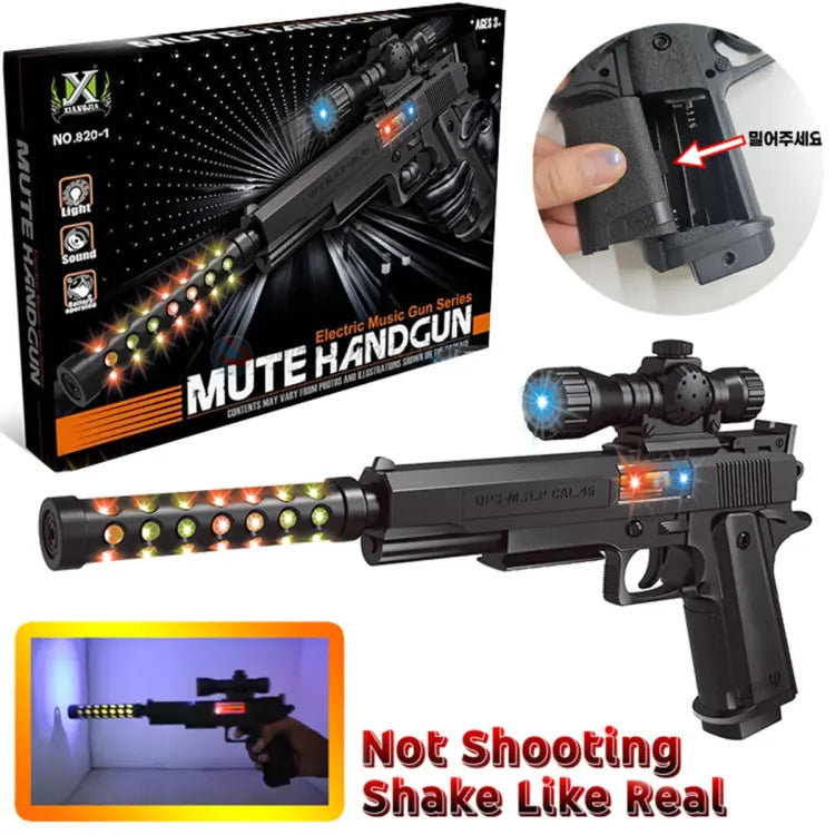 Electric Music Mute Hand Gun