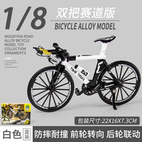 1:8 Diecast Metal Time Trial Racing Bicycle Toy