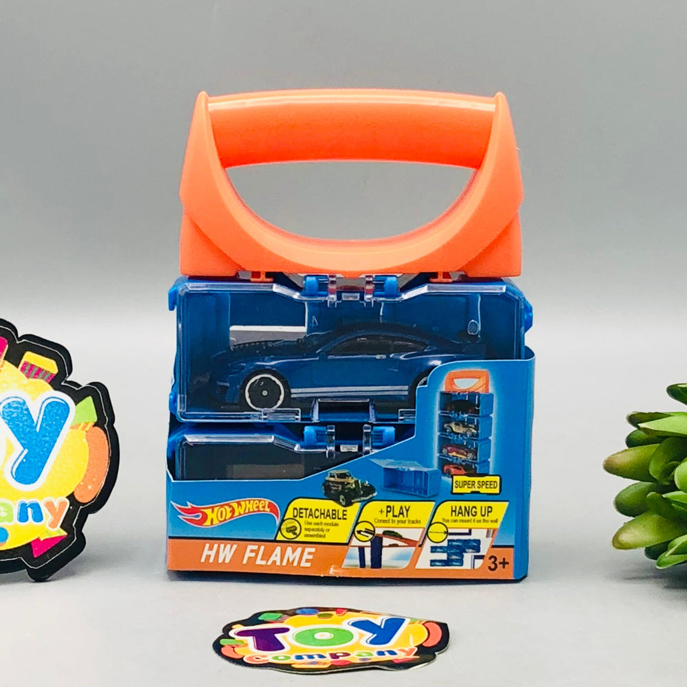 2Pcs Hot Wheel Diecast Cars With Display Racks