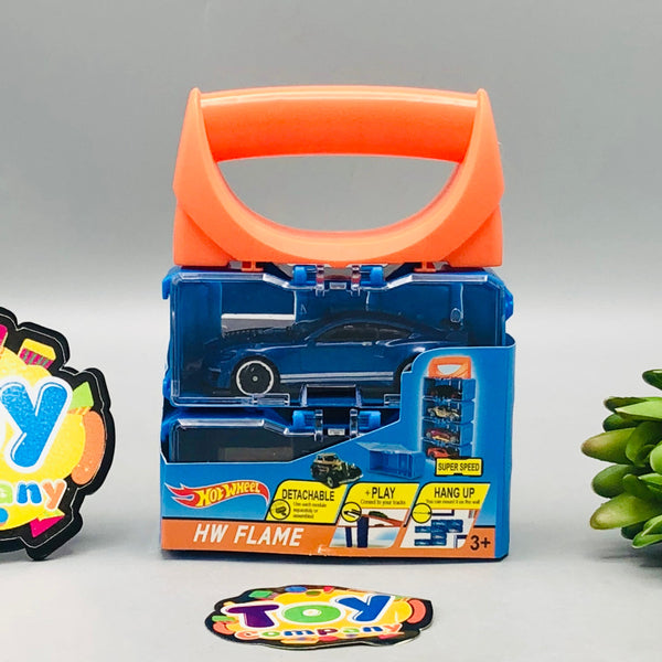 2Pcs Hot Wheel Diecast Cars With Display Racks