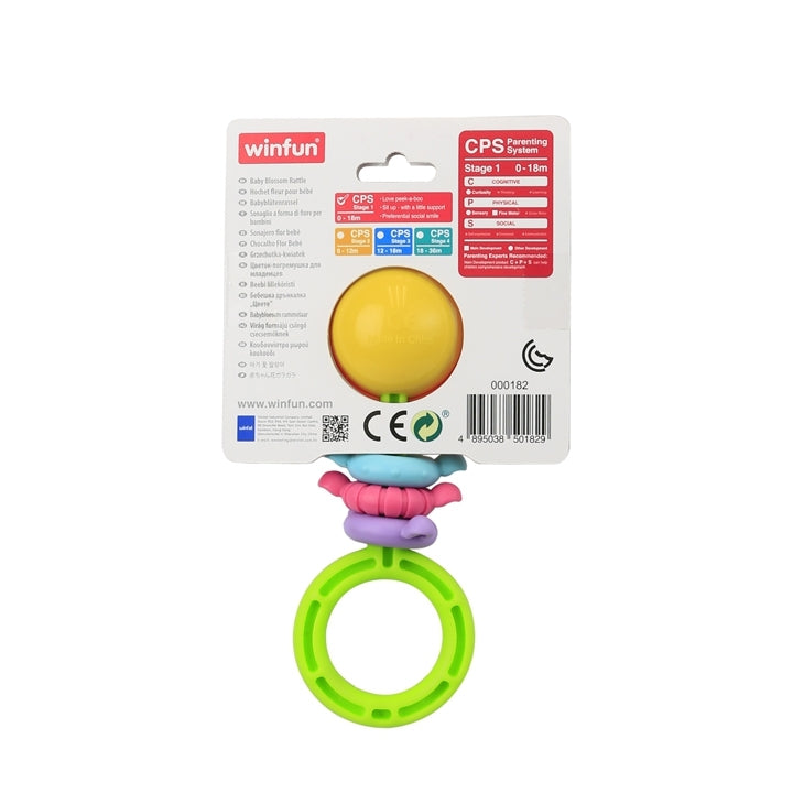 WinFun Baby Blossom Rattle