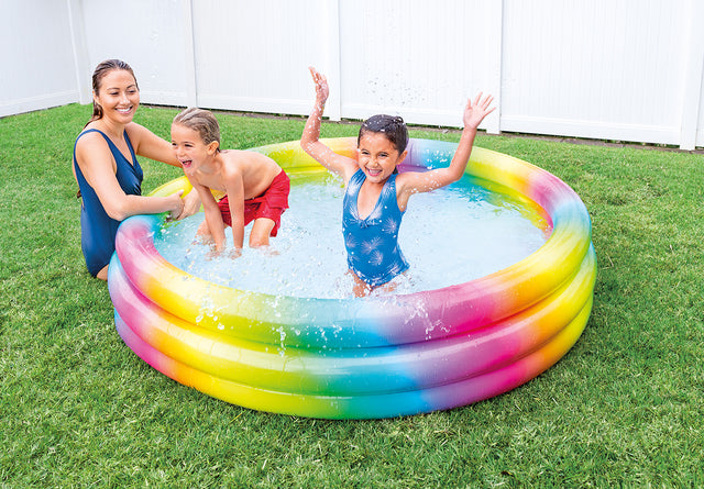INTEX Rainbow Ombre Pool (58" x 13")