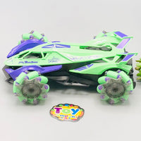 Remote & Watch Controlled Stunt Spray Car