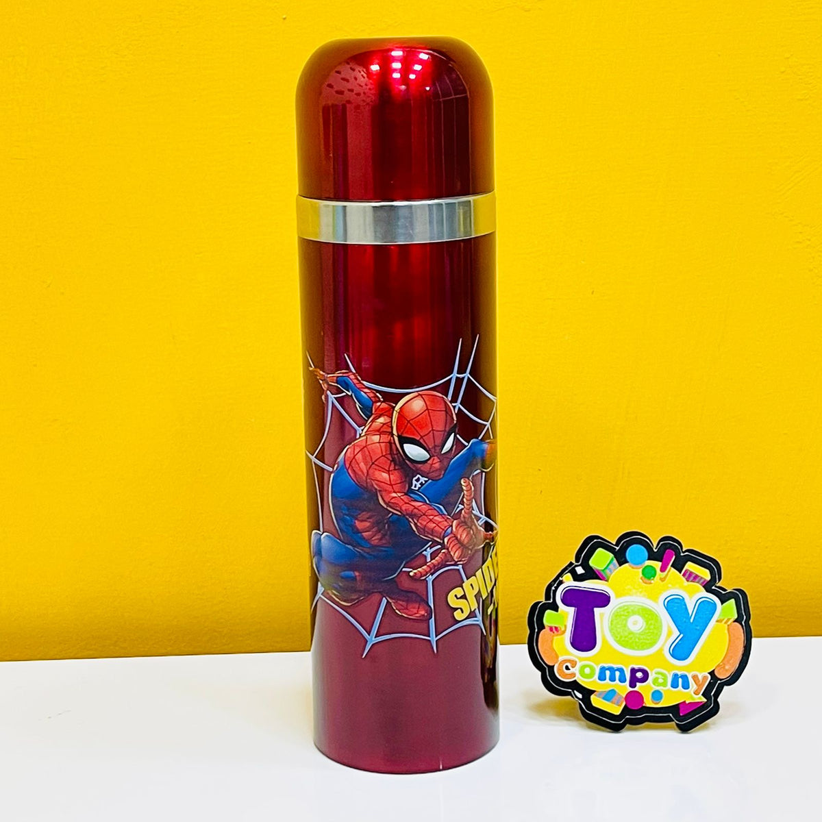 500ml Stainless Steel Vacuum Bottle - Spiderman