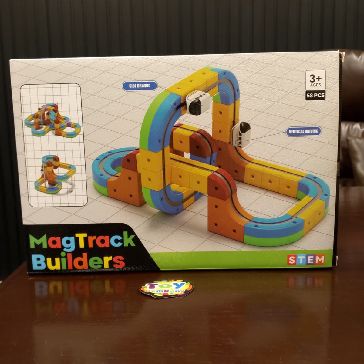 58Pcs DIY Magnetic Levitation Train Track Set