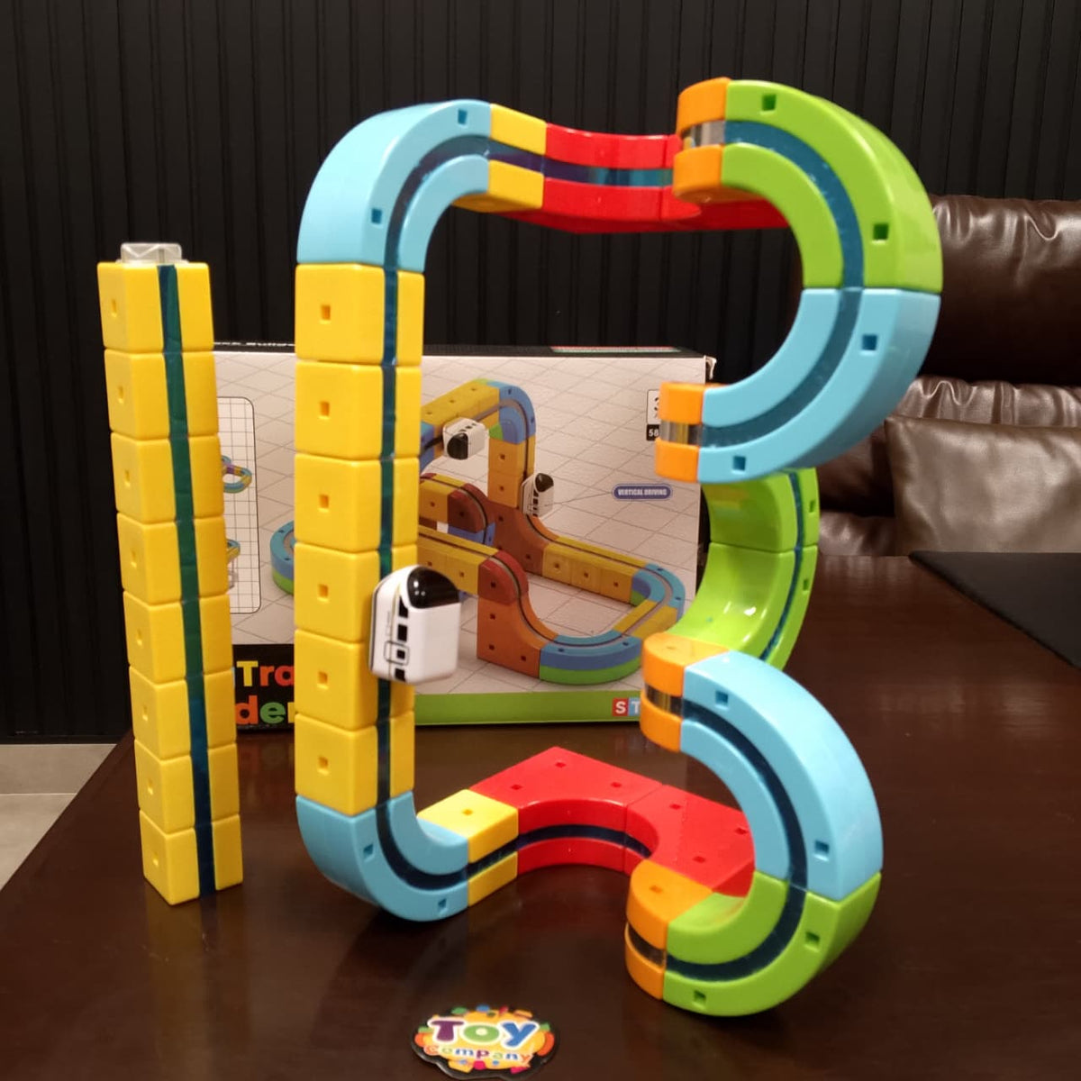58Pcs DIY Magnetic Levitation Train Track Set