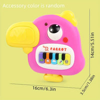 Battery Operated Mini Parrot Musical Piano