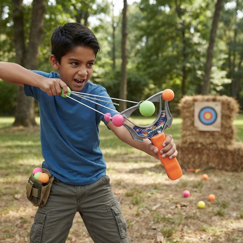 Kids Air Strom Power Blast Shooter