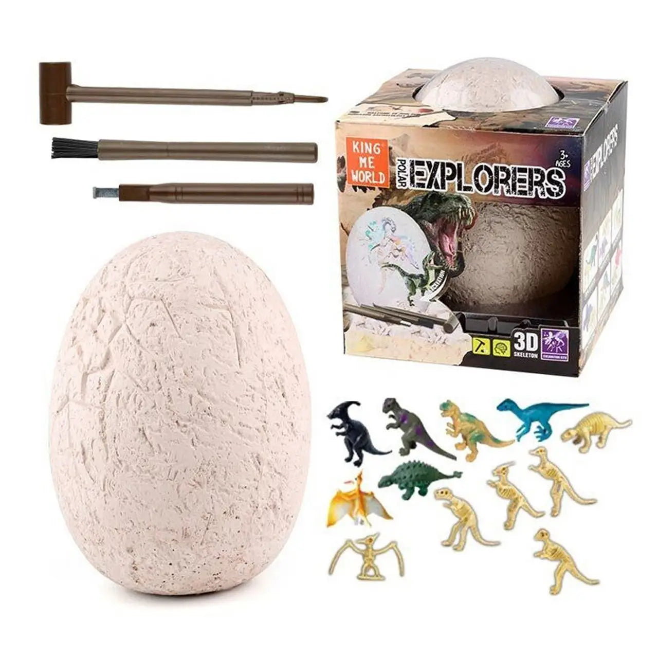 Kids Explorer Dinosaur Egg Dig Set