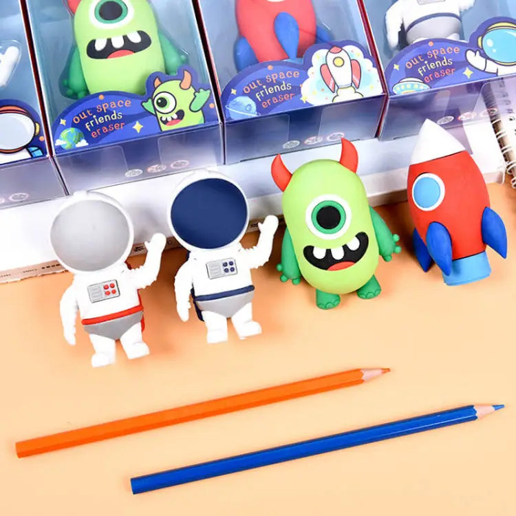 3D Space Themed Jumbo Eraser For Kids