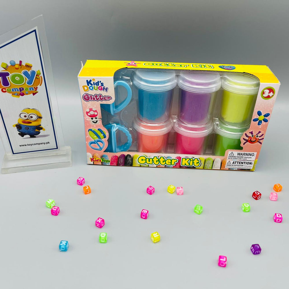 Glitter Dough Set - Cutter Kit