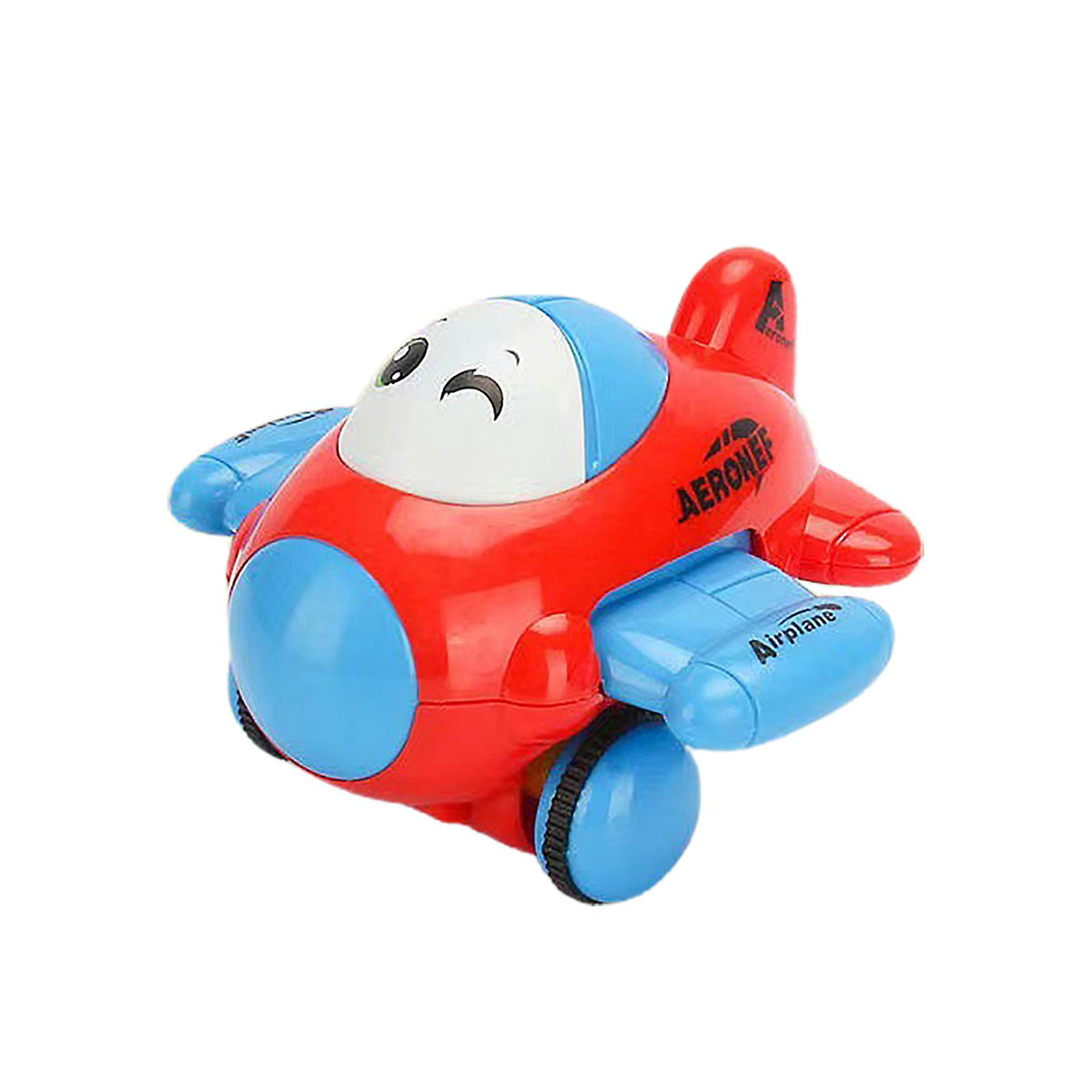 Friction Cartoon Aircraft Toy - 1Pc