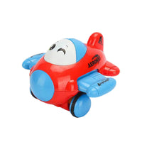 Friction Cartoon Aircraft Toy - 1Pc