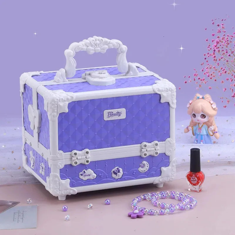 59Pcs Realistic 3 Layers Makeup Briefcase