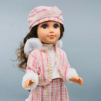 18* Inches Premium Movable Joints Chic Winter Dress Doll