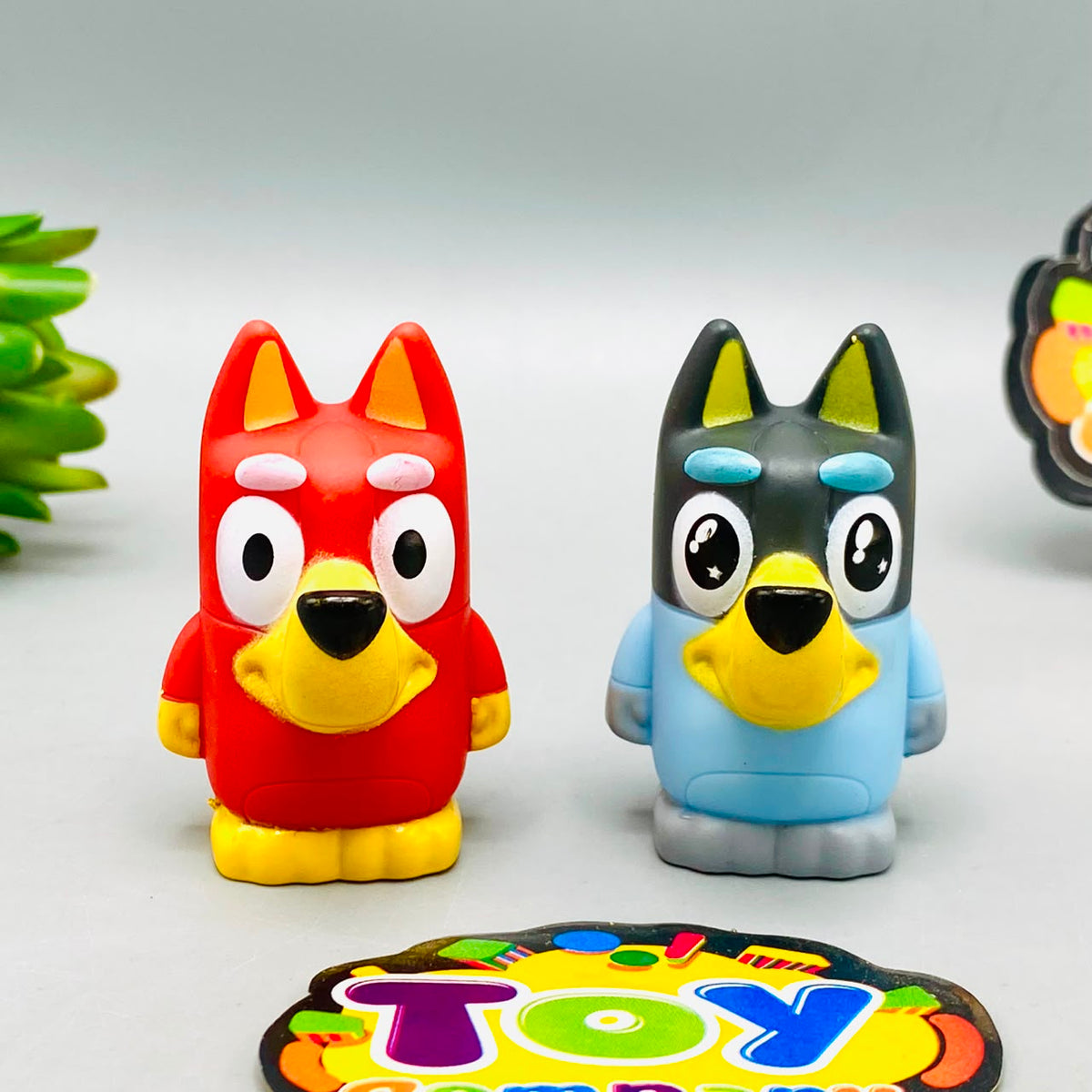 5Pcs Bluey Themed Finger Puppet