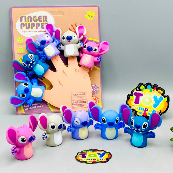 5Pcs Stitch Themed Finger Puppet
