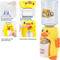 Cute Duck Water Dispenser With Disposable Glass
