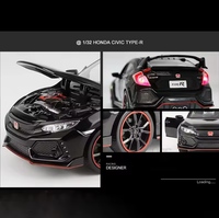 1:32 Diecast Honda Civic Type-R Model Car