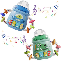 Baby Mini Cartoon Musical Bottle With Lights