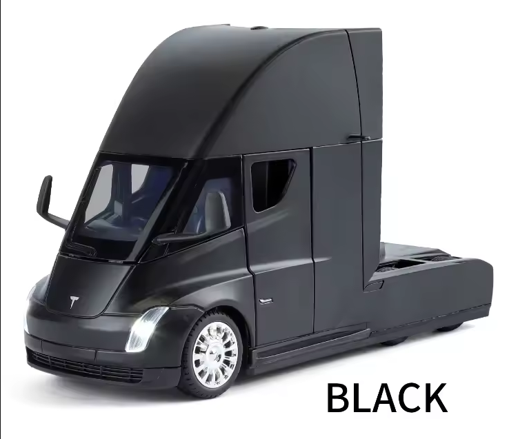 1:24 Diecast Tesla Semi Truck Model