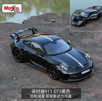Maisto 1:18 Porsche 911 GT3 Model - Black