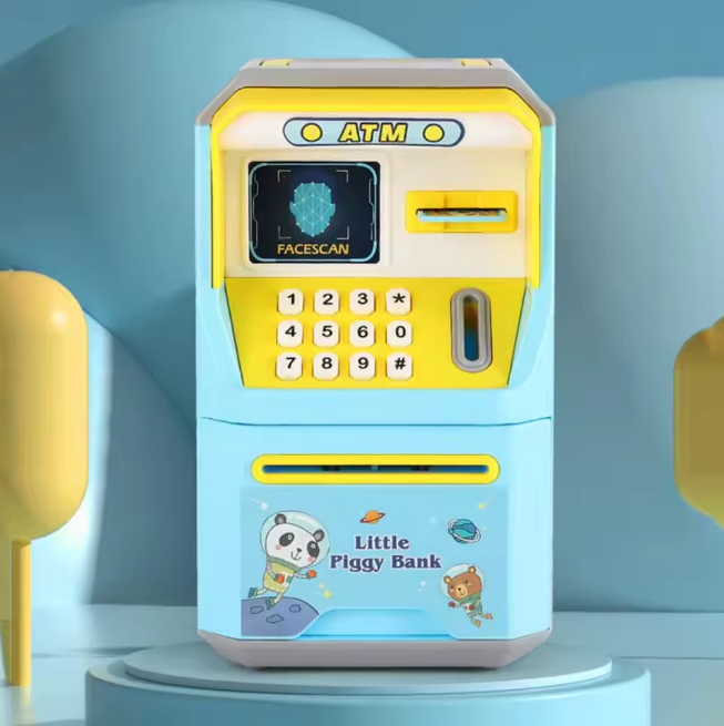 Kids Face Recognition Money Saving ATM Machine