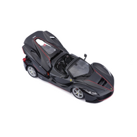 Bburago 1:24 Ferrari LaFerrari Aperta Model - Black