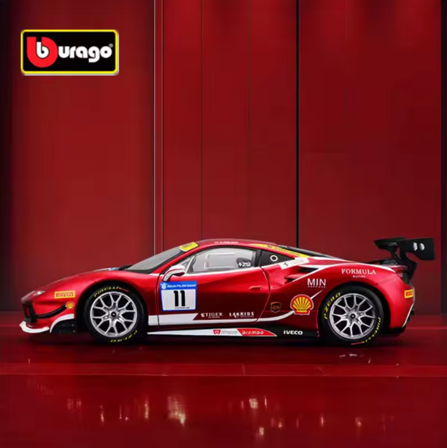 Bburago 1:24 Ferrari 488 Challenge Formula Racing 2017