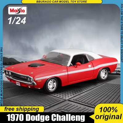 Maisto 1:24 1970 Dodge Challanger R/T Coup Model
