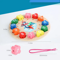 Wooden Montessori Analog Clock