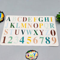 A-Z Capital Alphabet & Numbers Stencil Set