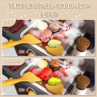 83Pcs Kids Pretend Teppanyaki Grill Kitchen Set