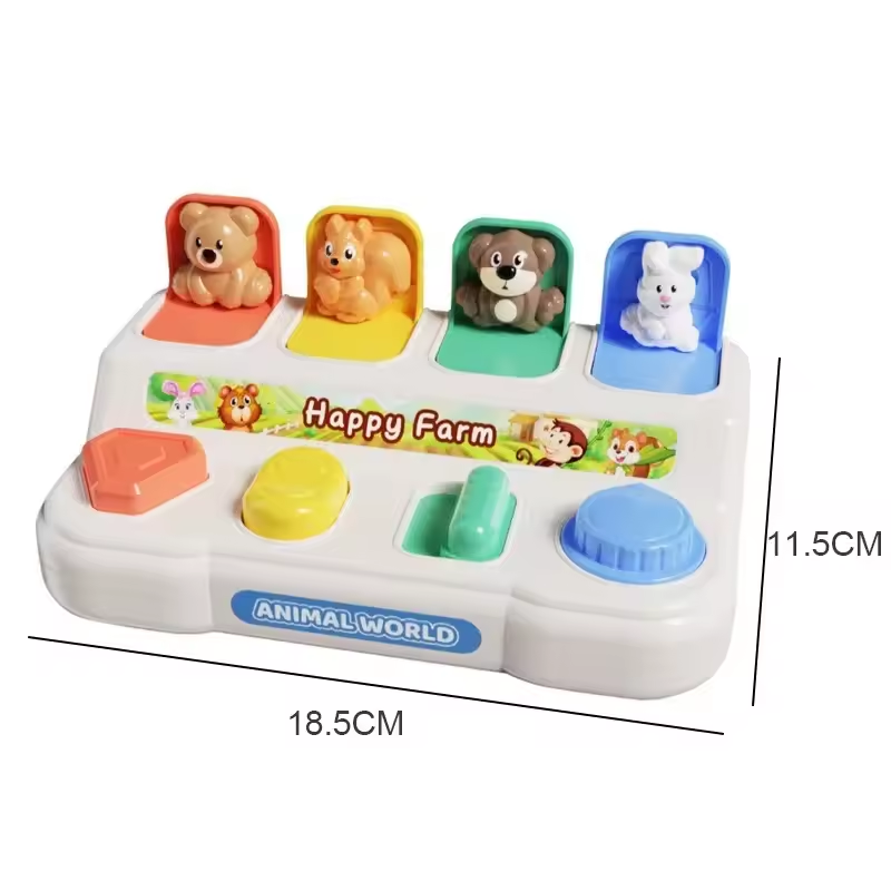 Toddlers Cute Pet Pop-Up Toy