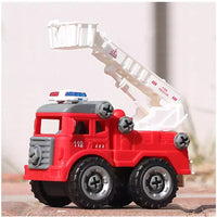 Thumbnail for DIY 4Pcs Fire Rescue Screw Vehicle