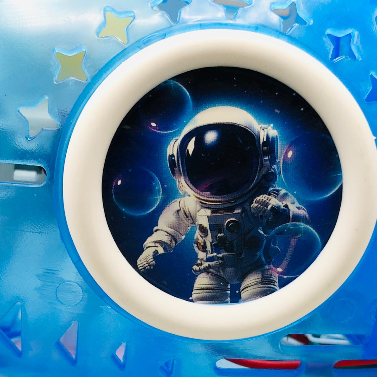 Kids Space Themed Colorful Bubble Gun